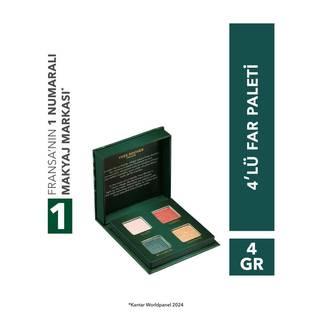 4’lü Far Paleti – Couleurs Nature
