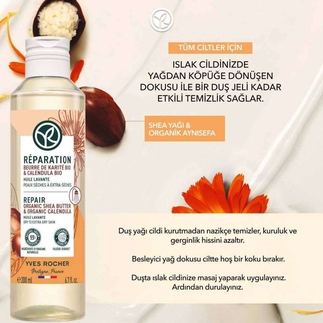 Duş Yağı - Onarıcı ve Nemlendirici / Reparation