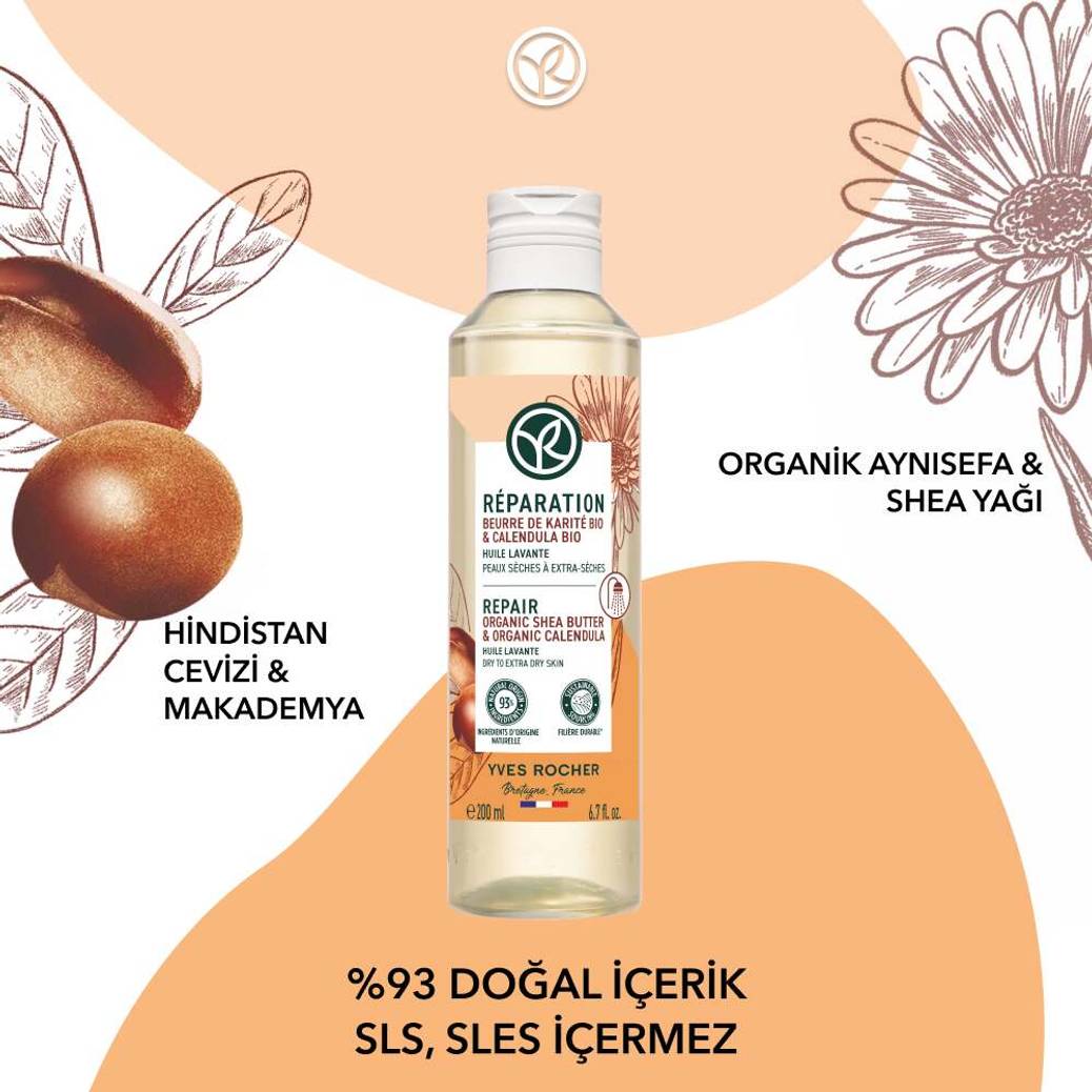 Duş Yağı - Onarıcı ve Nemlendirici / Reparation
