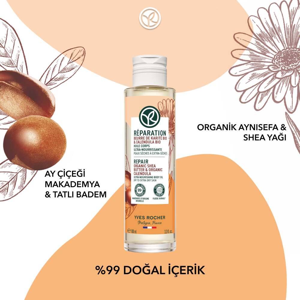 Onarıcı ve Besleyici Vücut Yağı -Shea&Aynısefa