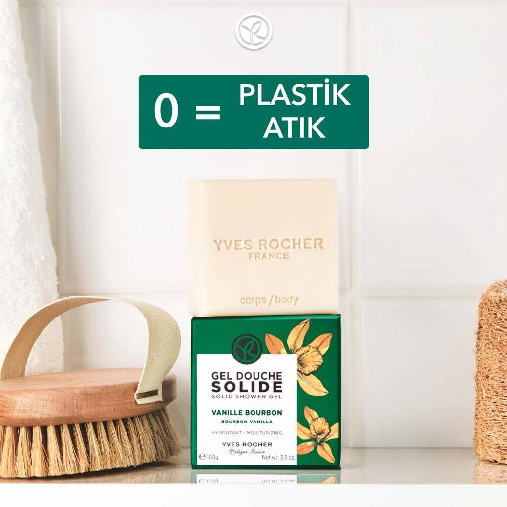 Katı Duş Jeli - Nemlendirici Egzotik Vanilya-SLS,SLES İçermez-Vegan