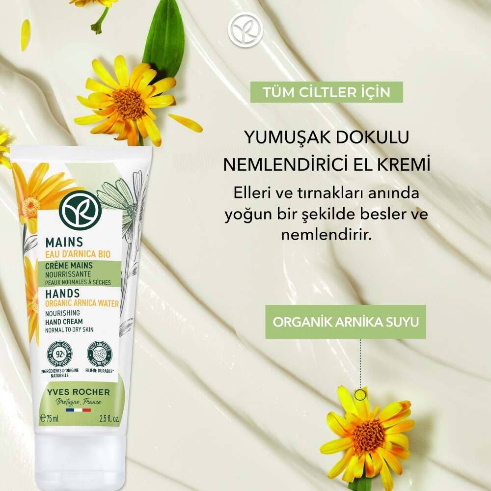 El ve Tırnak Bakım Kremi- Arnika &Pantenol&E Vitamini
