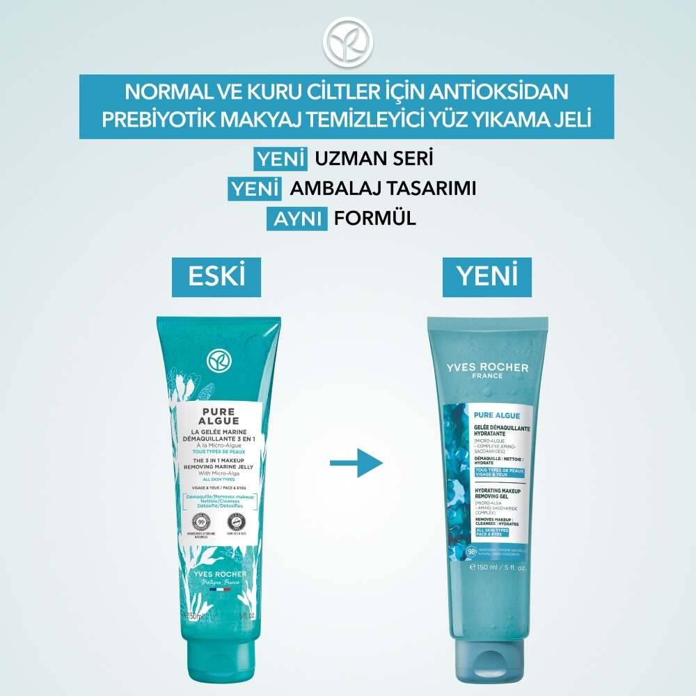 Canlandırıcı Antioksidan Prebiyotik Makyaj Temizleyici Yüz Yıkama Jeli