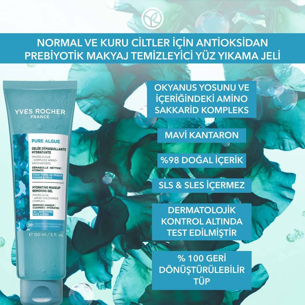Canlandırıcı Antioksidan Prebiyotik Makyaj Temizleyici Yüz Yıkama Jeli