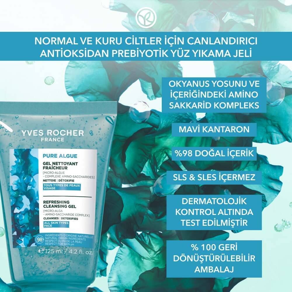 Canlandırıcı Antioksidan Prebiyotik Yüz Yıkama Jeli