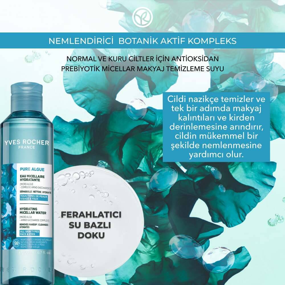 Canlandırıcı Antioksidan Prebiyotik Micellar Makyaj Temizleme Suyu
