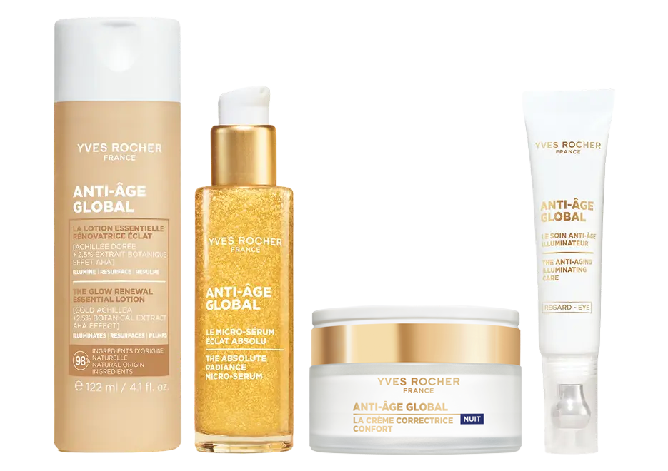 Gamme de produits Anti-Âge Global