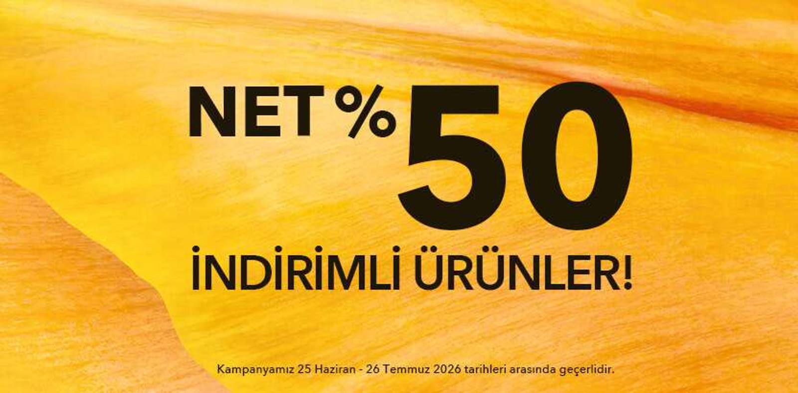 NET %50 İNDİRİMLİ ÜRÜNLERİ