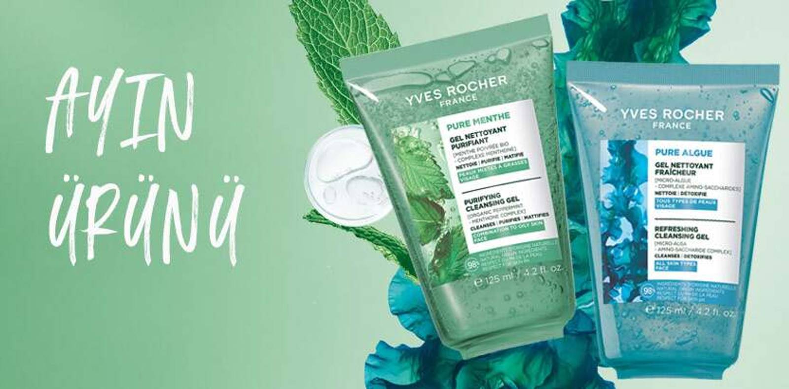 Ayın Ürünleri: 125ml temizleme jelleri