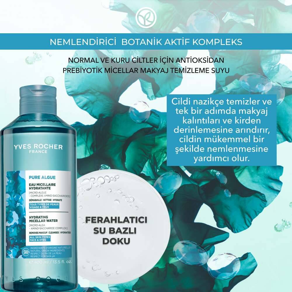 Canlandırıcı Antioksidan Prebiyotik Micellar Makyaj Temizleme Suyu