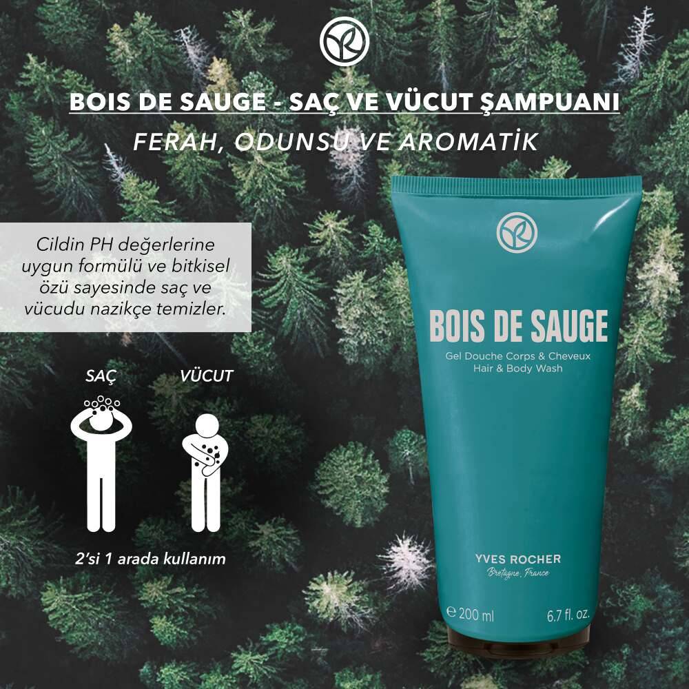 Bois de Sauge Saç ve Vücut Şampuanı-Erkek