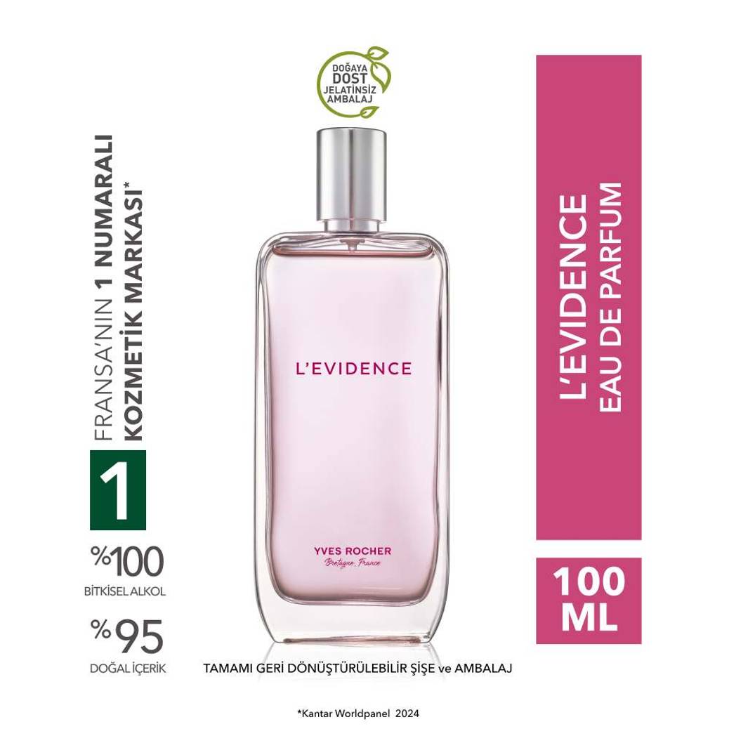 L'evidence EDP-Kadın Parfüm-Vegan