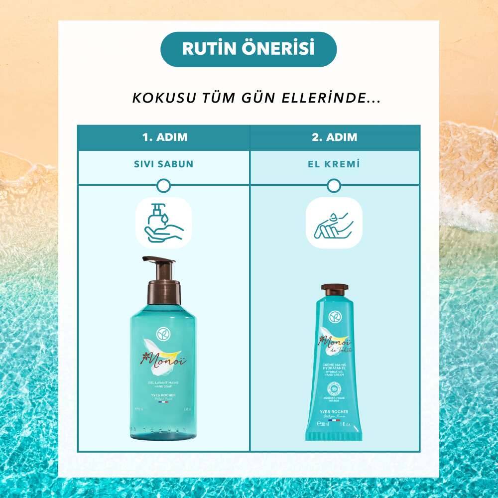 Monoi Nemlendirici Sıvı Sabun-Monoi de Tahiti- SLS, SLES İçermez-Vegan