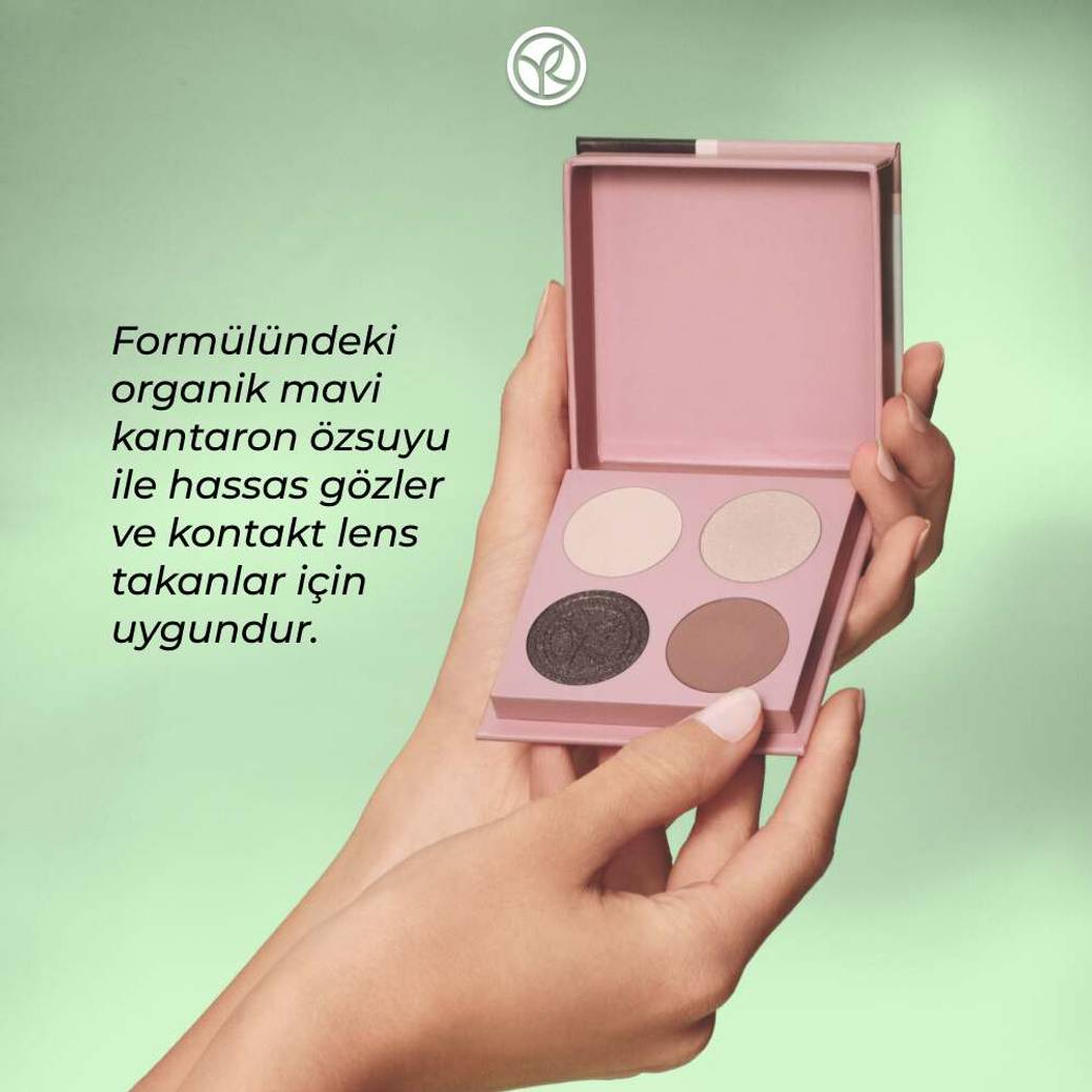 4'lü Far Paleti-E Vitamini-Vegan