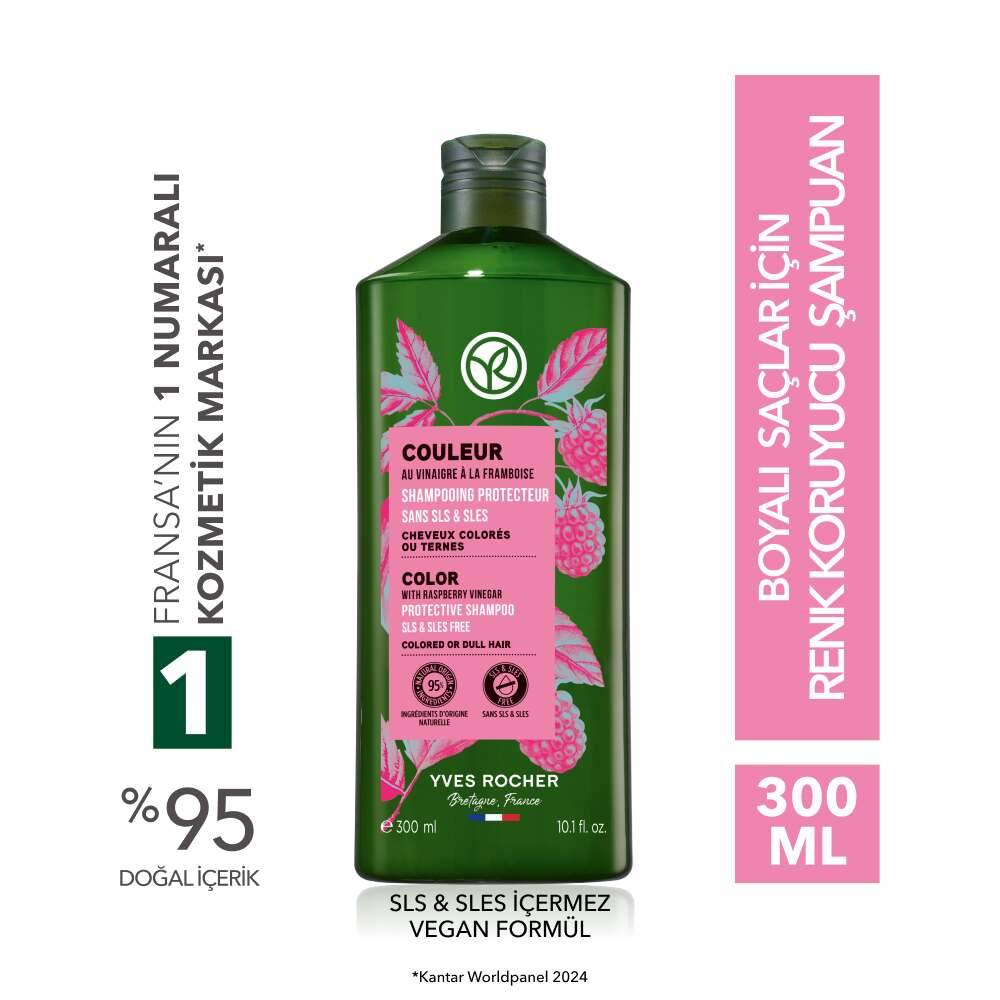 Renk Koruyucu Şampuan - Boyalı Saçlar - SLS,SLES içermez , Vegan