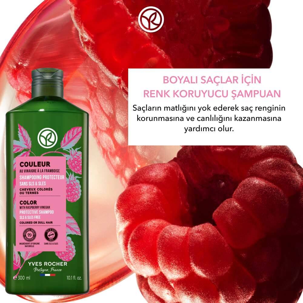 Renk Koruyucu Şampuan - Boyalı Saçlar - SLS,SLES içermez , Vegan