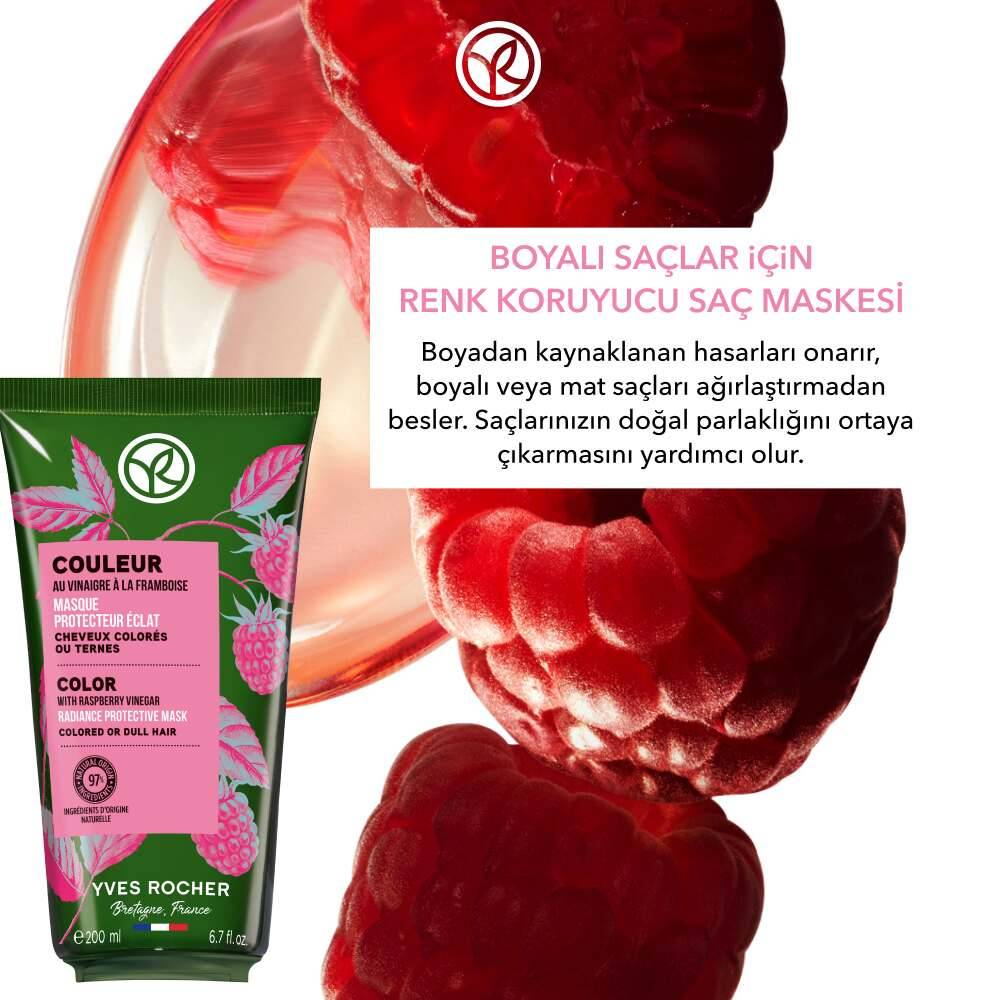 Renk Koruyucu Saç Maskesi - Boyalı Saçlar - Vegan