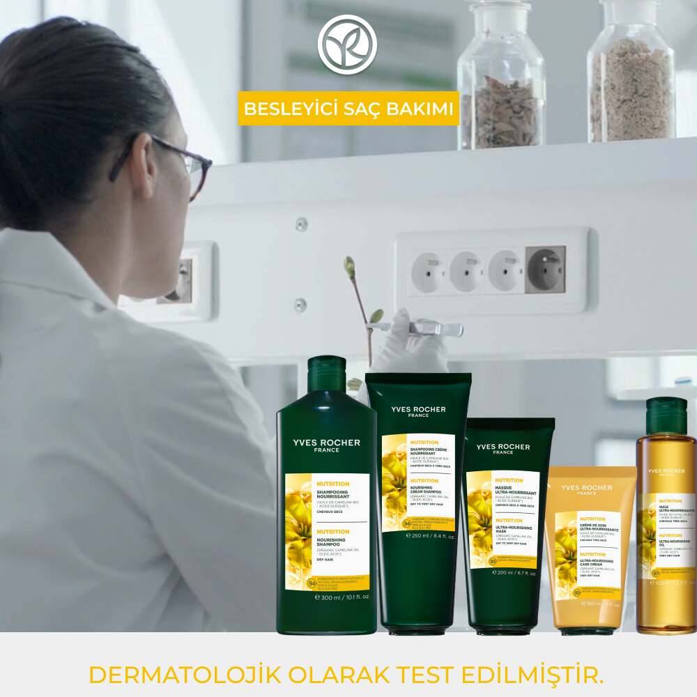 Besleyici Prebiyotik Maske - Kuru ve Çok Kuru Saçlar - Vegan
