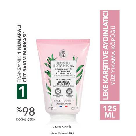 Yüz Yıkama Köpüğü - Leke ve Kırışık Karşıtı Bitkisel Kompleks Bakım / Bright Botanical
