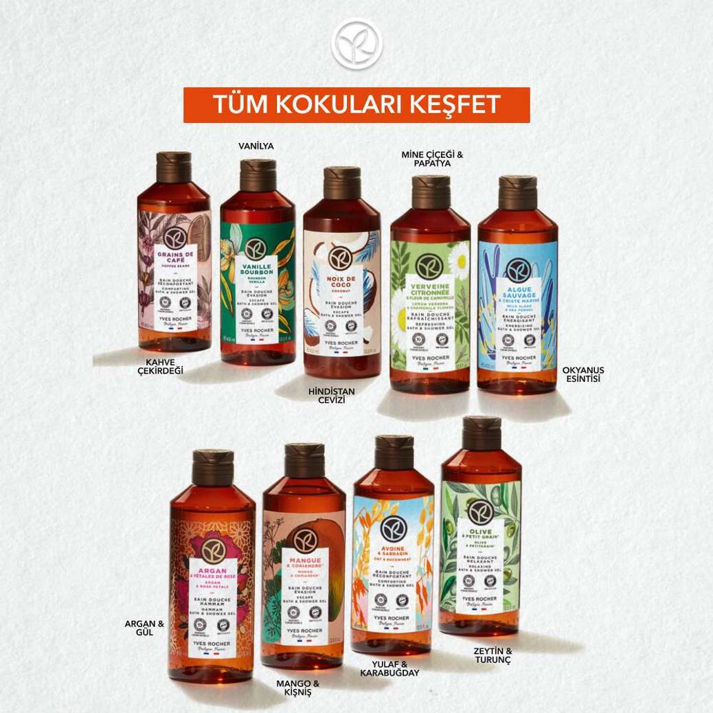 Duş Jeli - Nemlendirici Canlandırıcı Mango Kişniş-SLS,SLES İçermez-Vegan