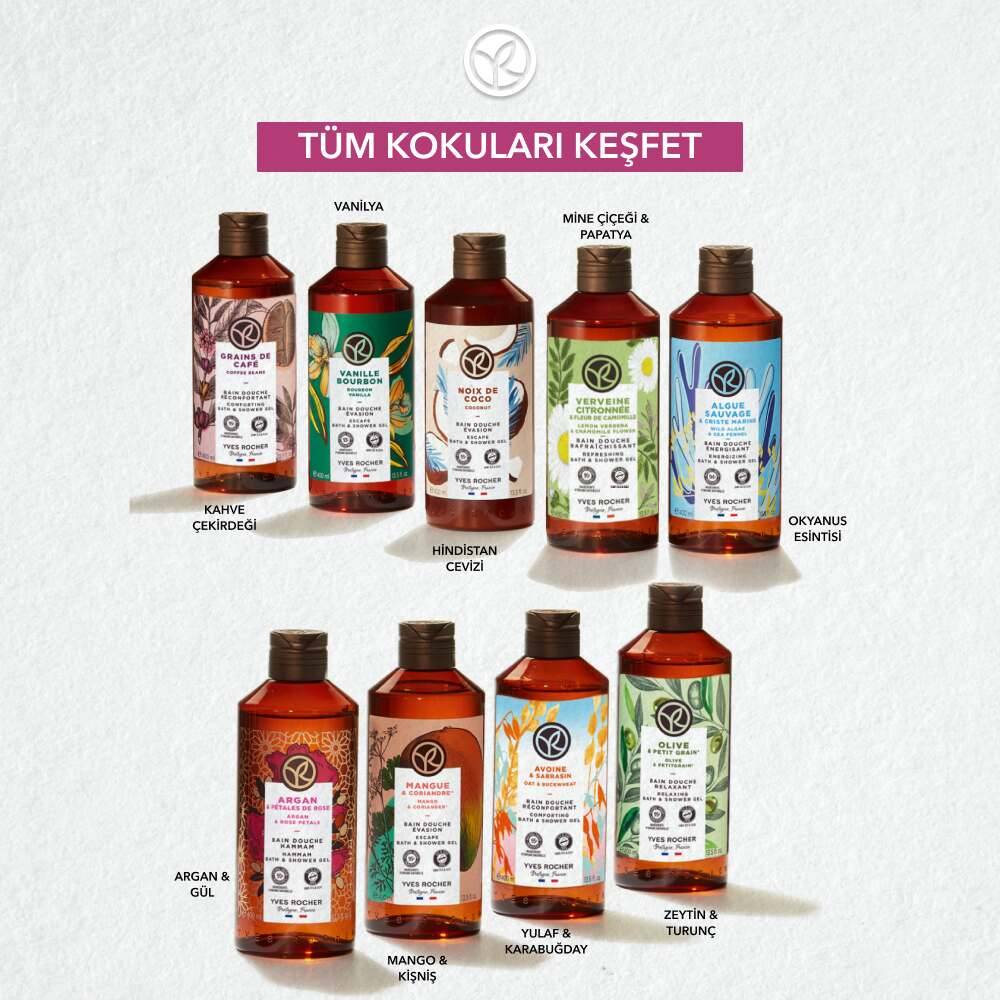 Duş Jeli - Nemlendirici Oryantal Argan ve Gül - SLS,SLES İçermez-Vegan