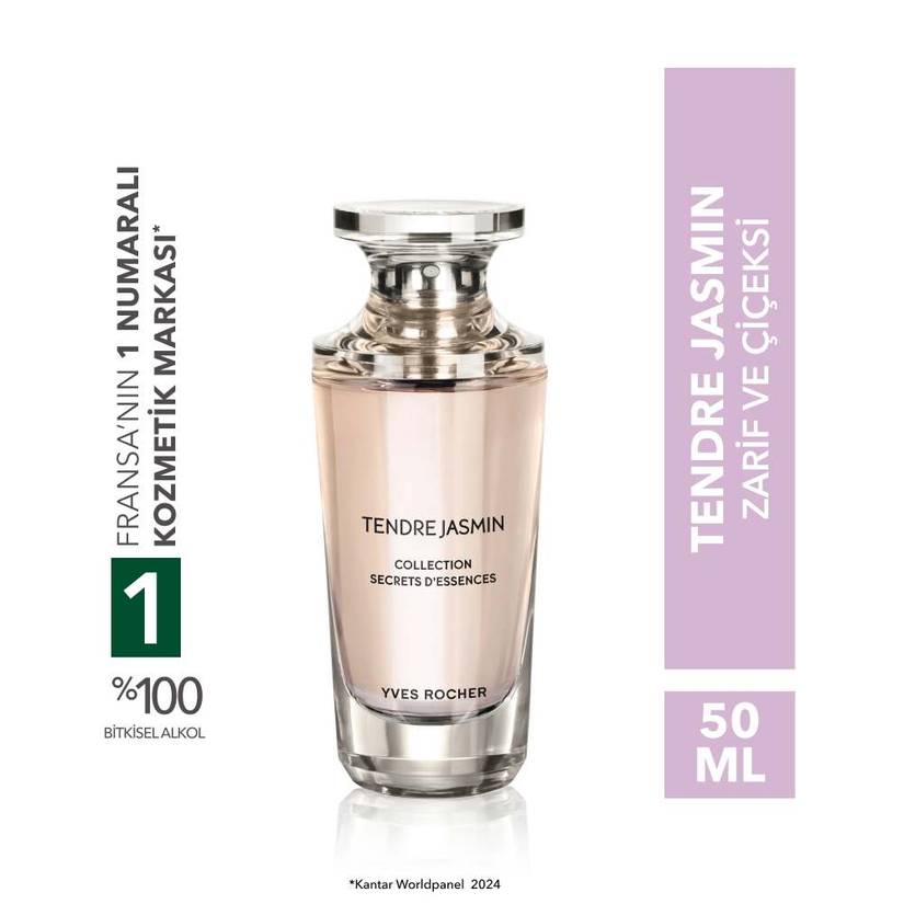 Tendre Jasmin EDP- Secret d'Essence- Kadın Parfüm-Vegan