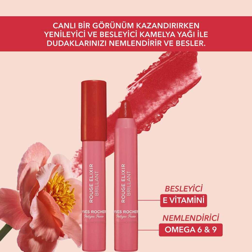 Nemlendirici Parlak Kalem Ruj - E Vitamini- Vegan