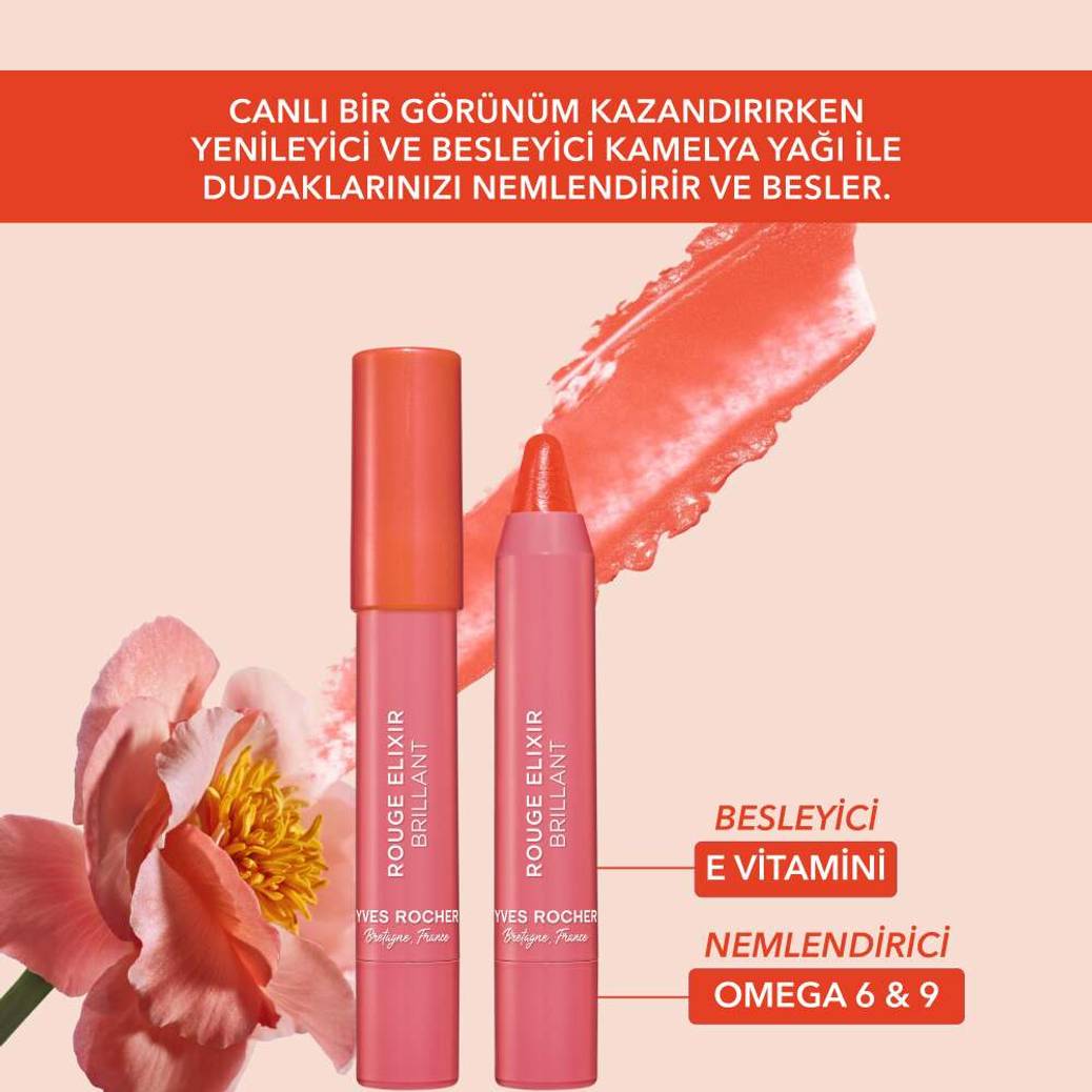 Nemlendirici Parlak Kalem Ruj - E Vitamini- Vegan