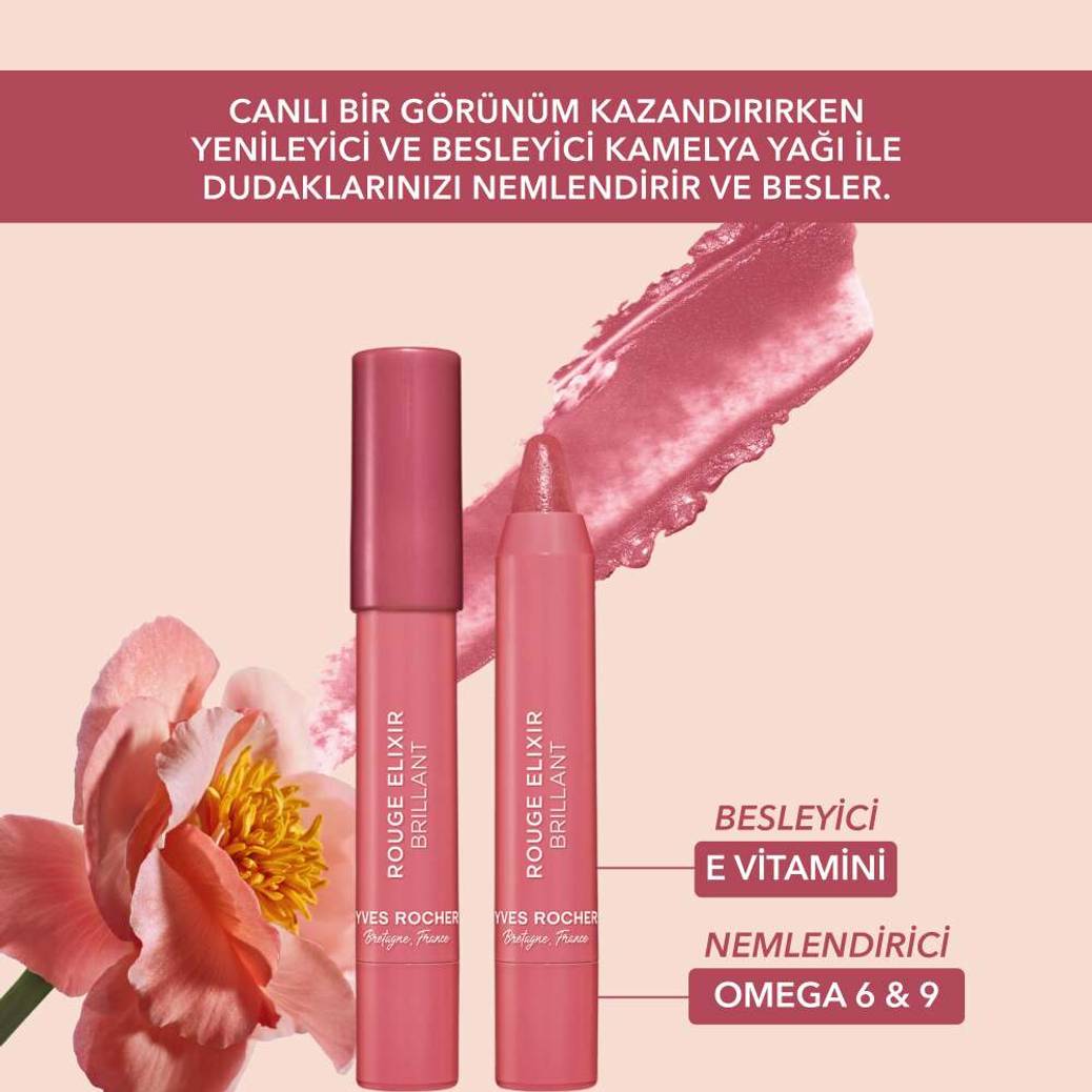Nemlendirici Parlak Kalem Ruj - E Vitamini- Vegan