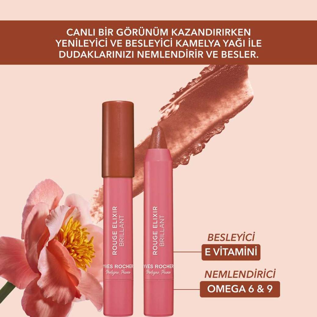 Nemlendirici Parlak Kalem Ruj - E Vitamini- Vegan