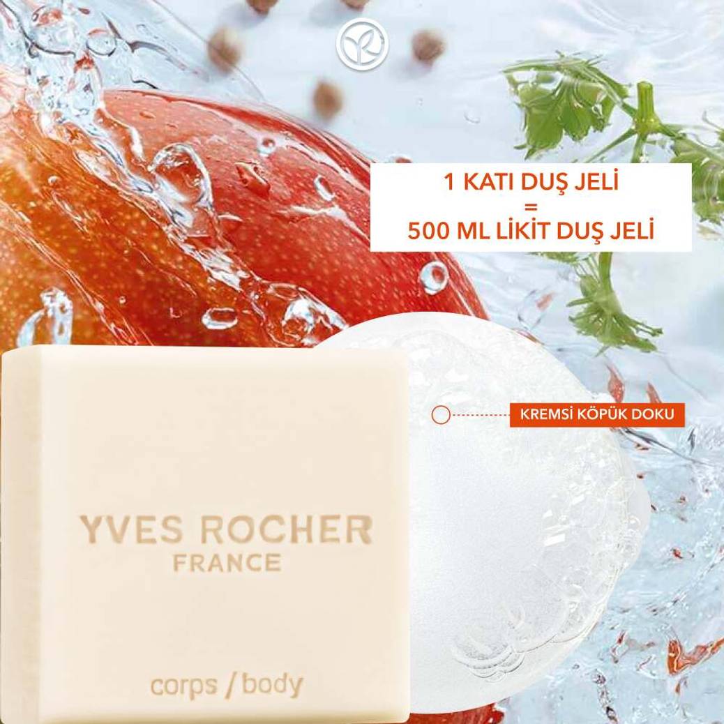 Katı Duş Jeli - Nemlendirici Canlandırıcı Mango Kişniş-SLS,SLES İçermez-Vegan