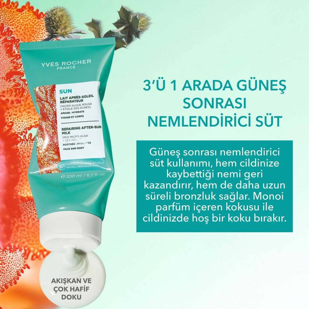 3ü 1 Arada Güneş Sonrası Yüz&Vücut Losyonu
