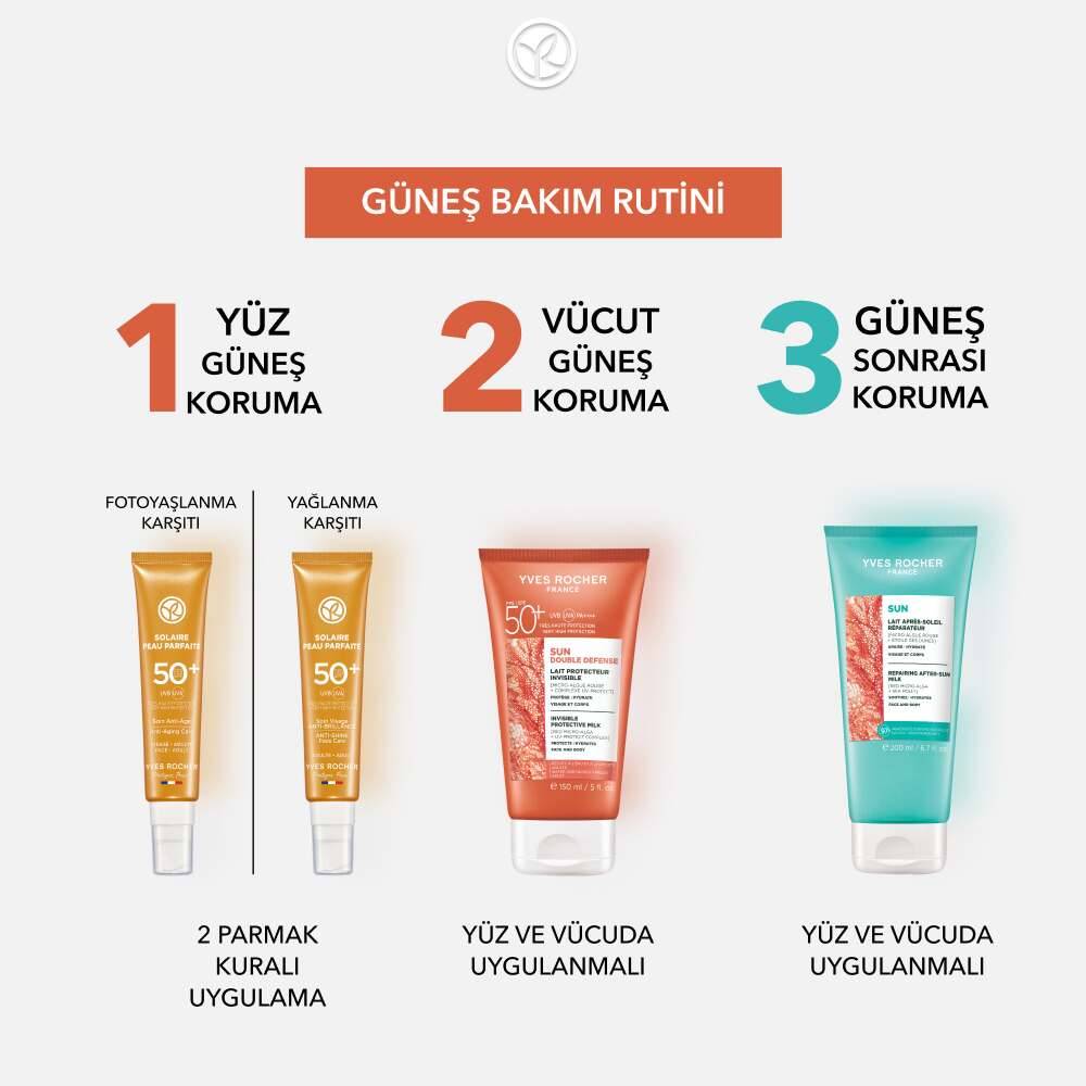 Güneş Sonrası Vücut Losyonu - 3ü 1 Arada / Sun Double Defense