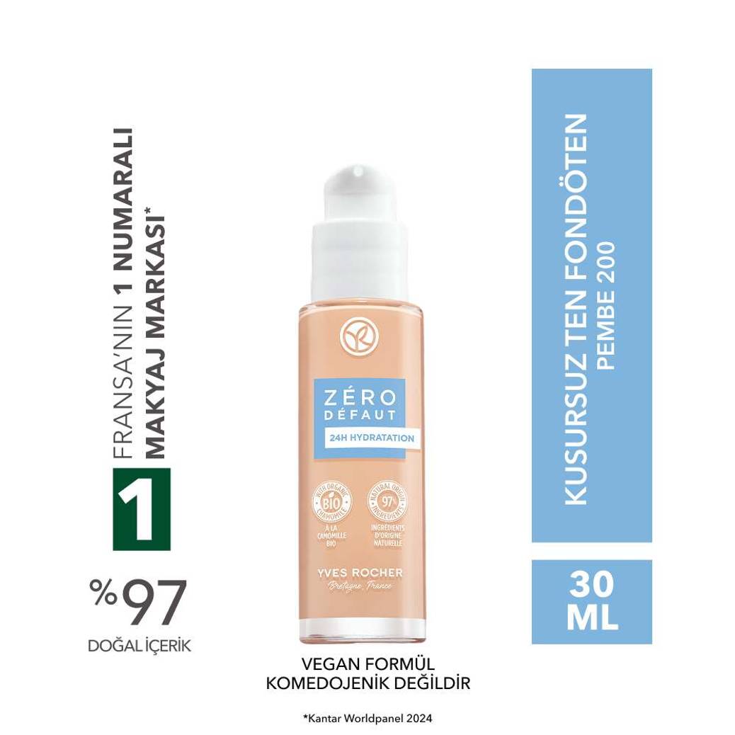 Kusursuz Ten Fondöten-E Vitamini- Vegan