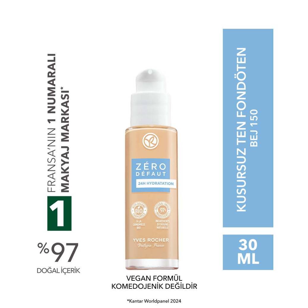 Kusursuz Ten Fondöten-E Vitamini- Vegan