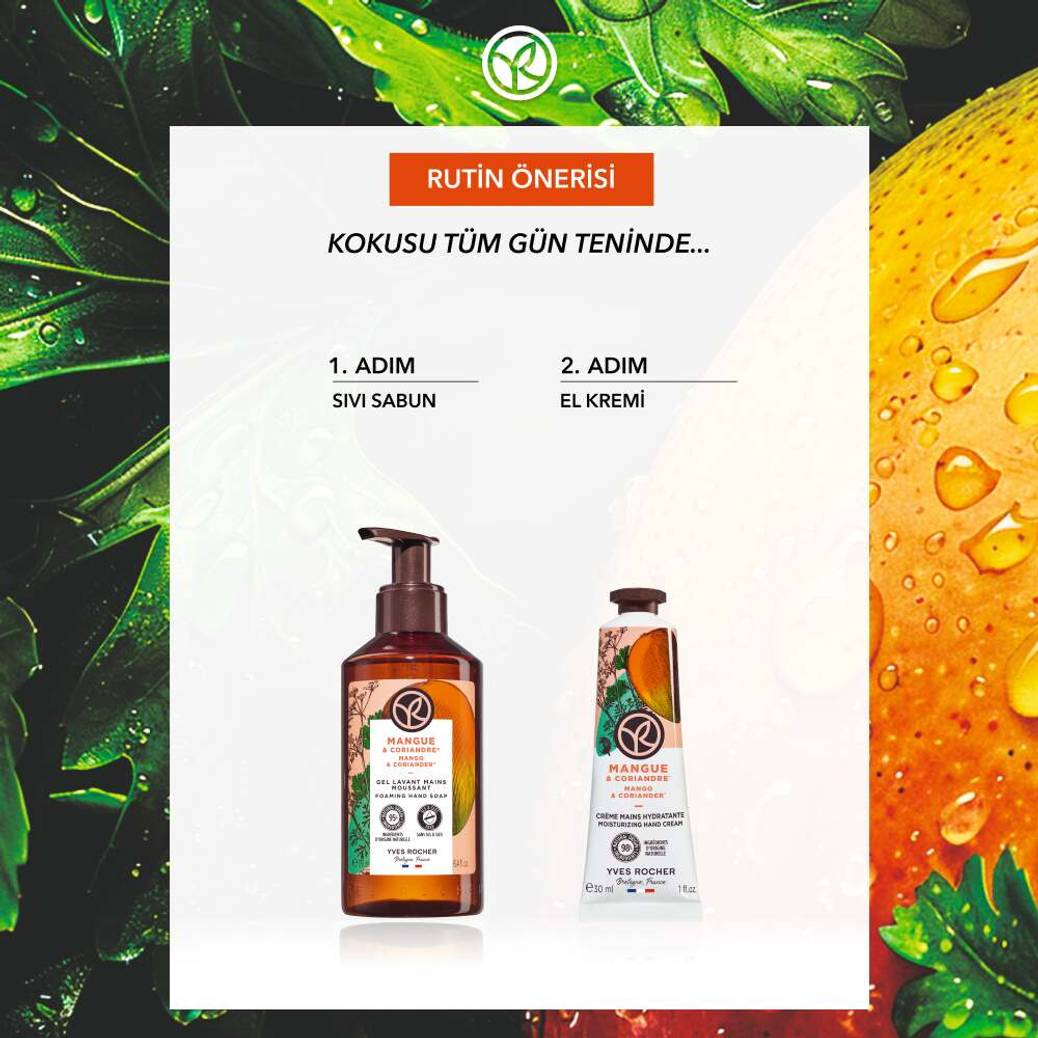 Sıvı Sabun- Canlandırıcı Mango Kişniş - SLS,SLES İçermez-Vegan