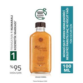 Monoi Işıltı Veren Nemlendirici Besleyici Parıltılı Saç ve Vücut Yağı-Monoi de Tahiti-Vegan