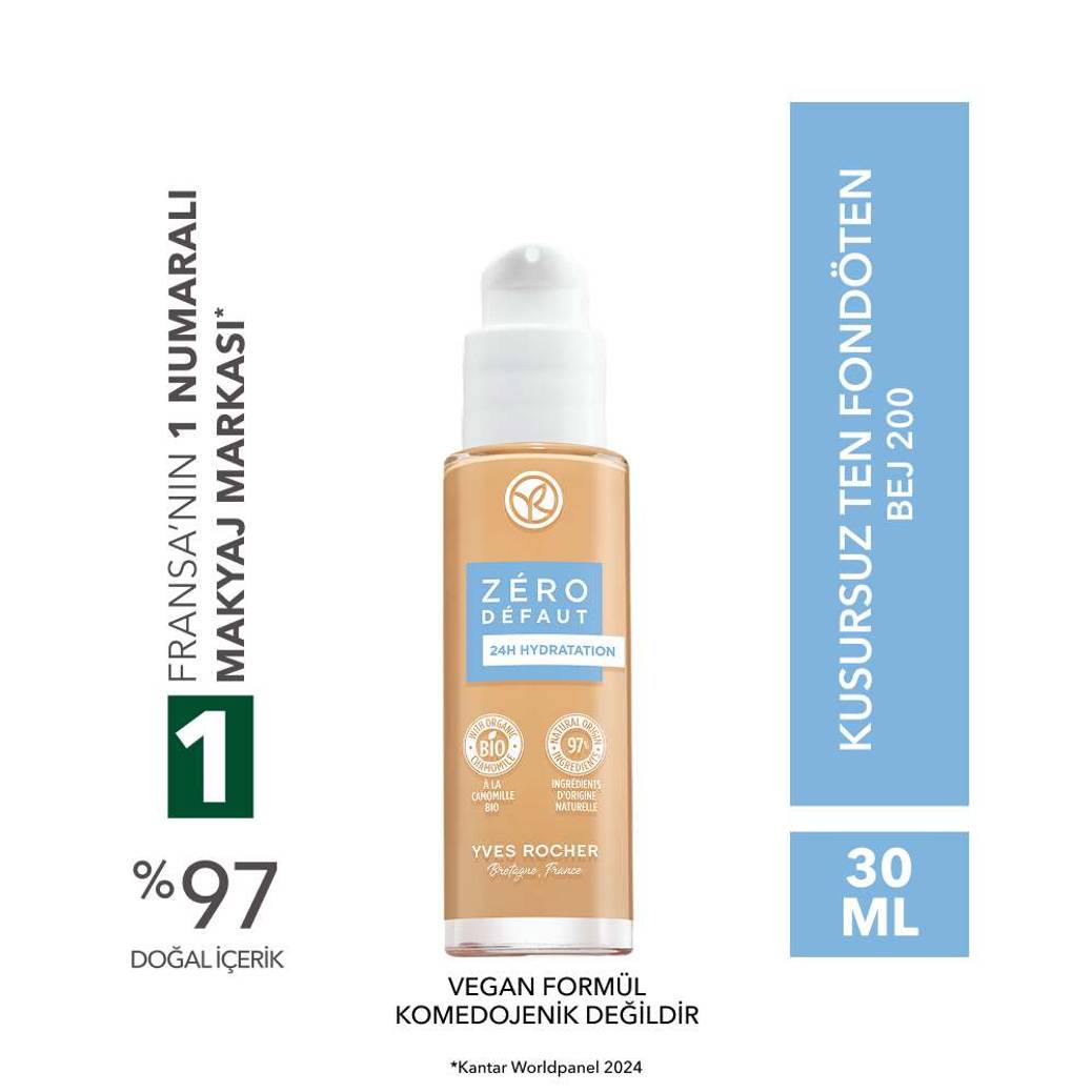 Kusursuz Ten Fondöten-E Vitamini- Vegan