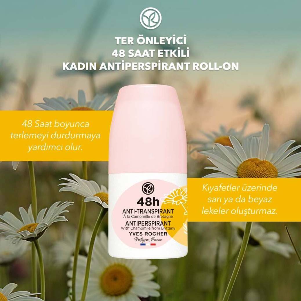 Roll-on Antiperspirant Deodorant - Papatya
