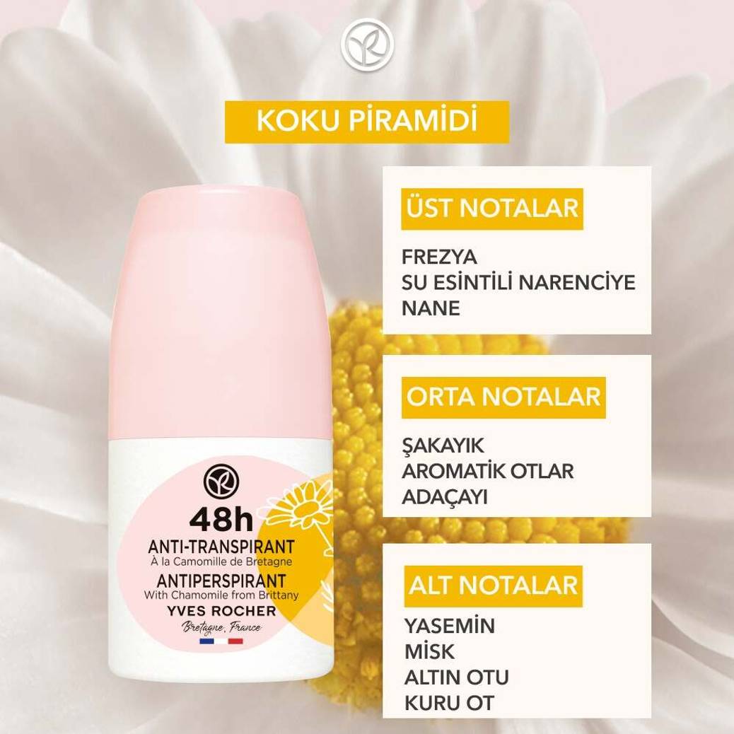 Roll-on Antiperspirant Deodorant - Papatya