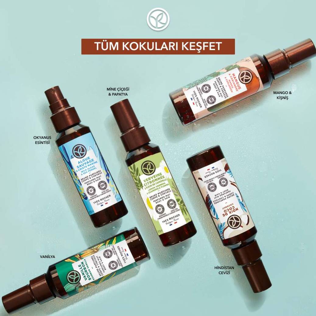 Saç ve Vücut Spreyi- Tropikal Hindistan Cevizi - Vegan
