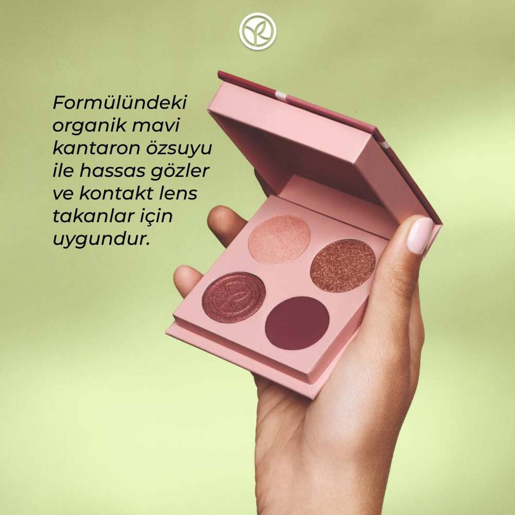 4'lü Far Paleti-E Vitamini-Vegan
