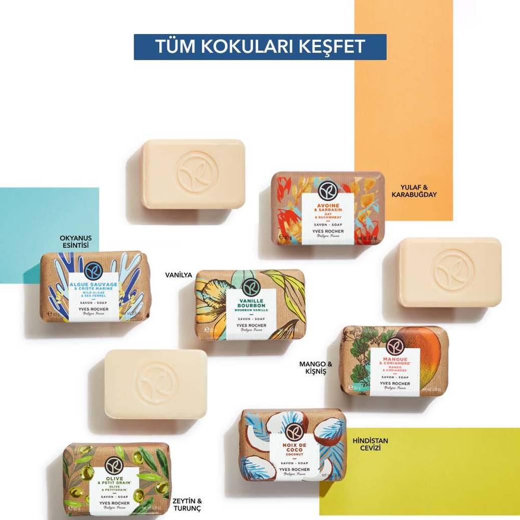 Katı Sabun - Serinletici Okyanus Esintisi -SLS,SLES İçermez-Vegan