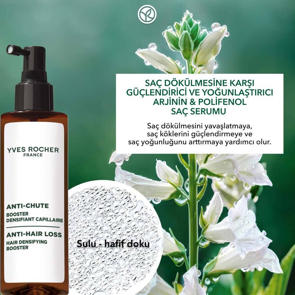 Güçlendirici Yoğunlaştırıcı Arjinin Polifenol Saç Serumu-Saç Dökülmesine Karşı -Vegan