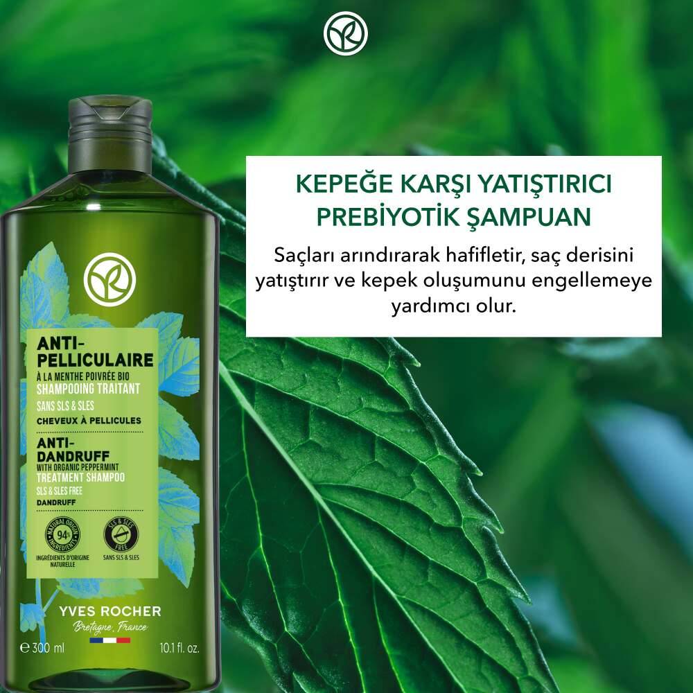Yatıştırıcı Prebiyotik Şampuan-Kepeğe Karşı -SLS,SLES içermez,Tuzsuz,Vegan