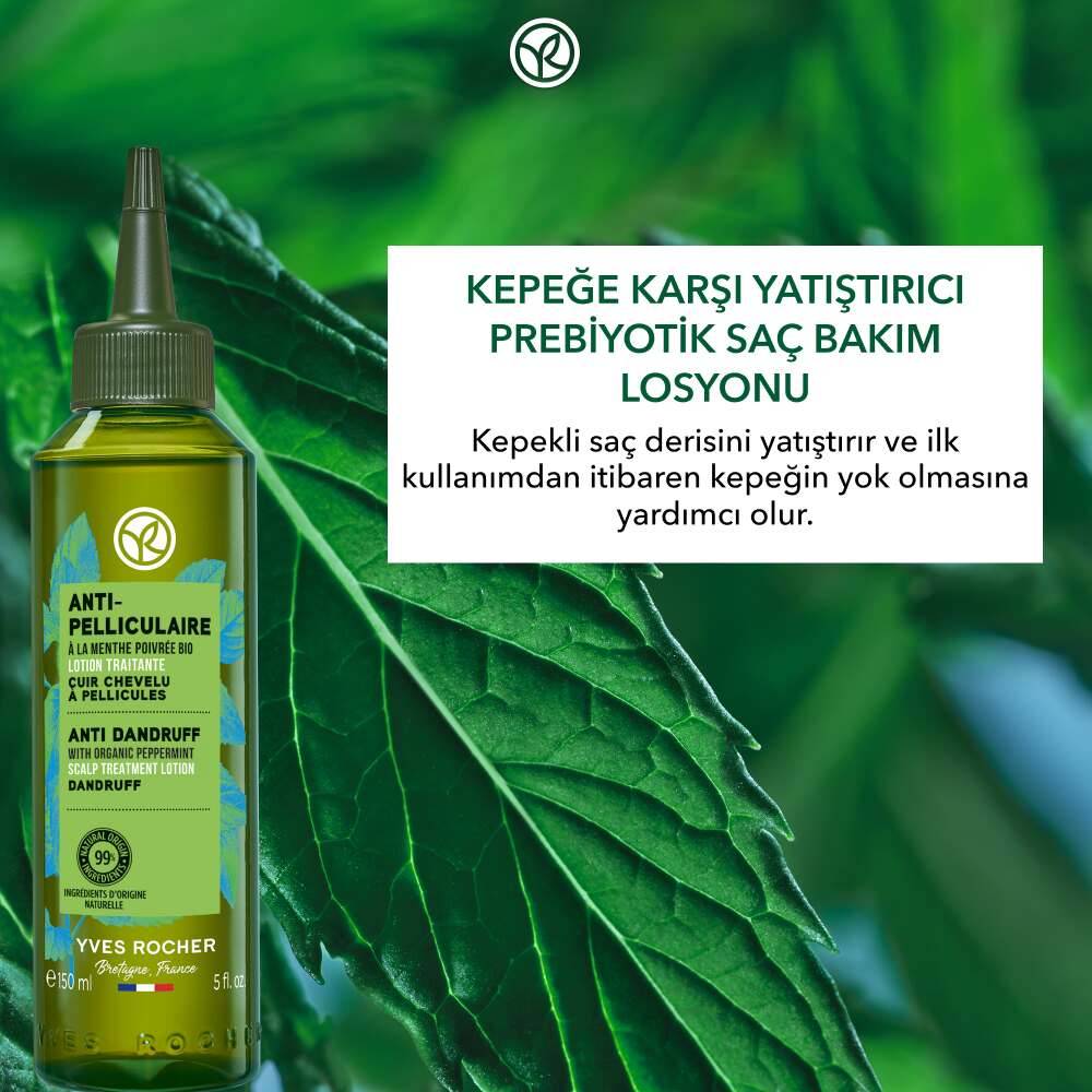 Yatıştırıcı Prebiyotik Saç Losyonu - Kepeğe Karşı -Vegan