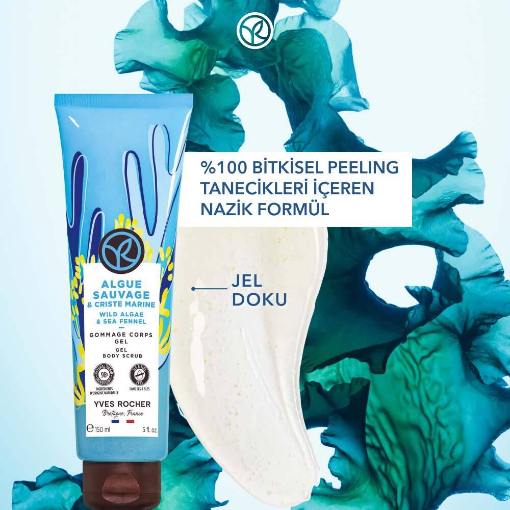 Vücut Peelingi-Arındırıcı Yumuşatıcı Serinletici Okyanus Esintisi-SLS,SLES İçermez-Vegan