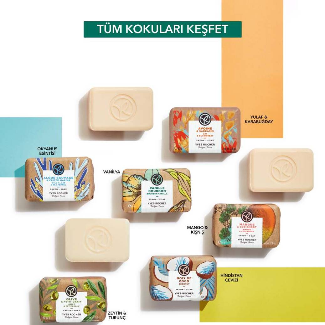 Katı Sabun - Egzotik Vanilya - SLS,SLES İçermez-Vegan
