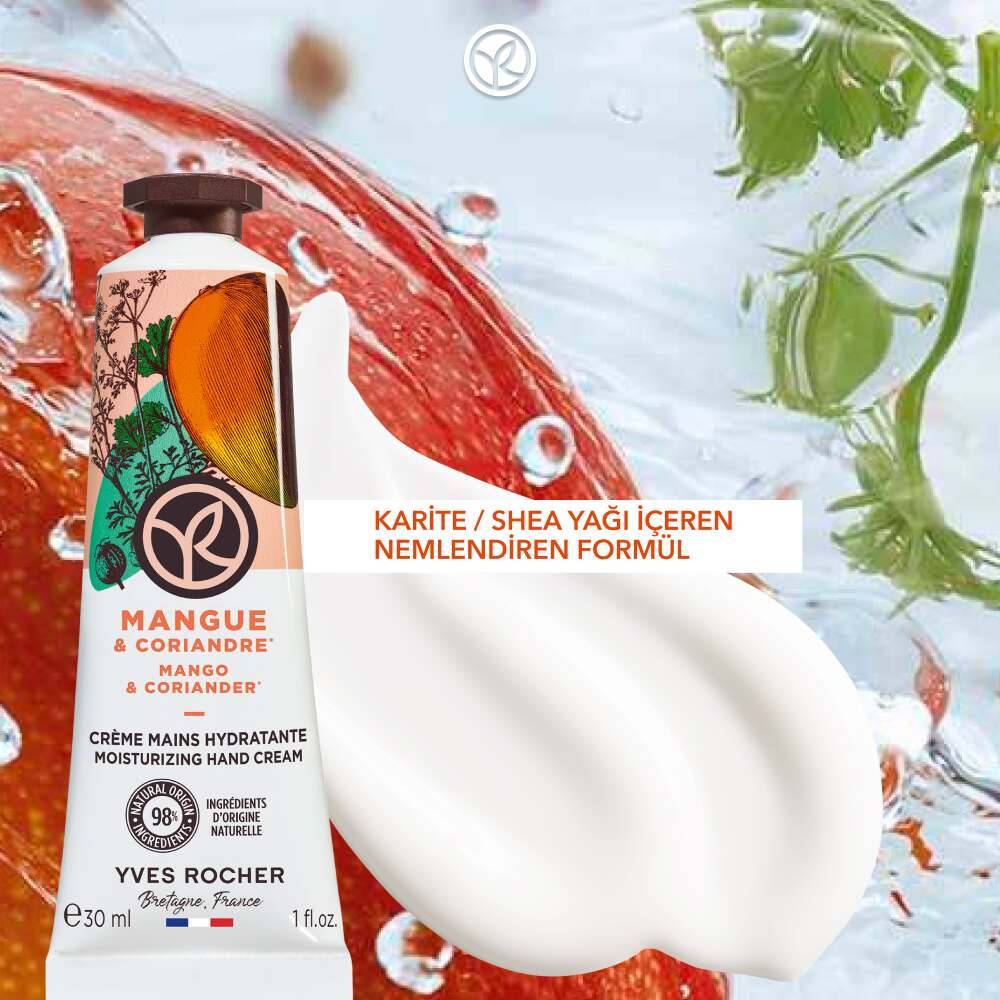 El Kremi- Nemlendirici Besleyici Canlandırıcı Mango Kişniş- Vegan