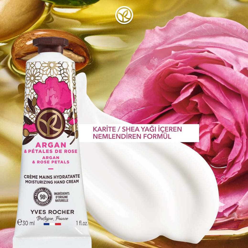 El Kremi- Nemlendirici Besleyici Oryantal Argan Gül - Vegan